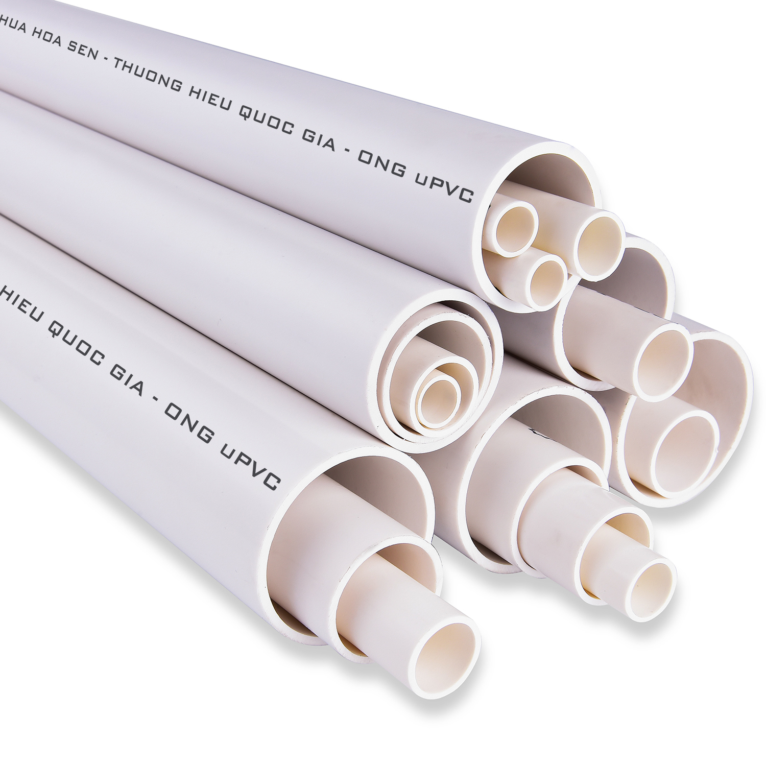 ỐNG NHỰA uPVC LUỒN DÂY ĐIỆN TRÒN HOA SEN