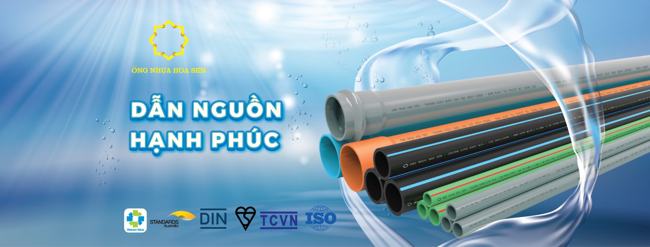 Các sản phẩm Ống nhựa Hoa Sen luôn đáp ứng được các yêu cầu khắt khe về kỹ thuật