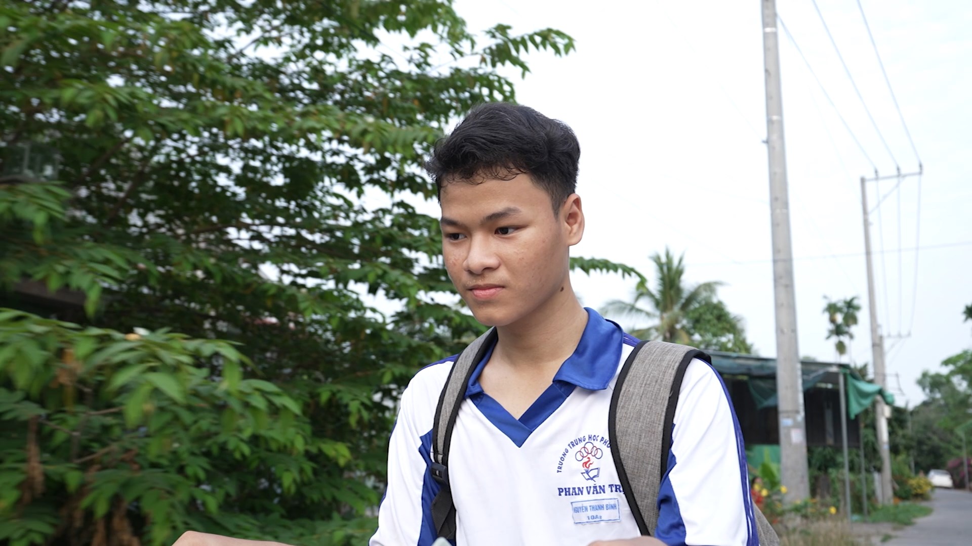 Em Nguyễn Thanh Bình, nhân vật trong tập 135 chương trình Mái ấm gia đình Việt