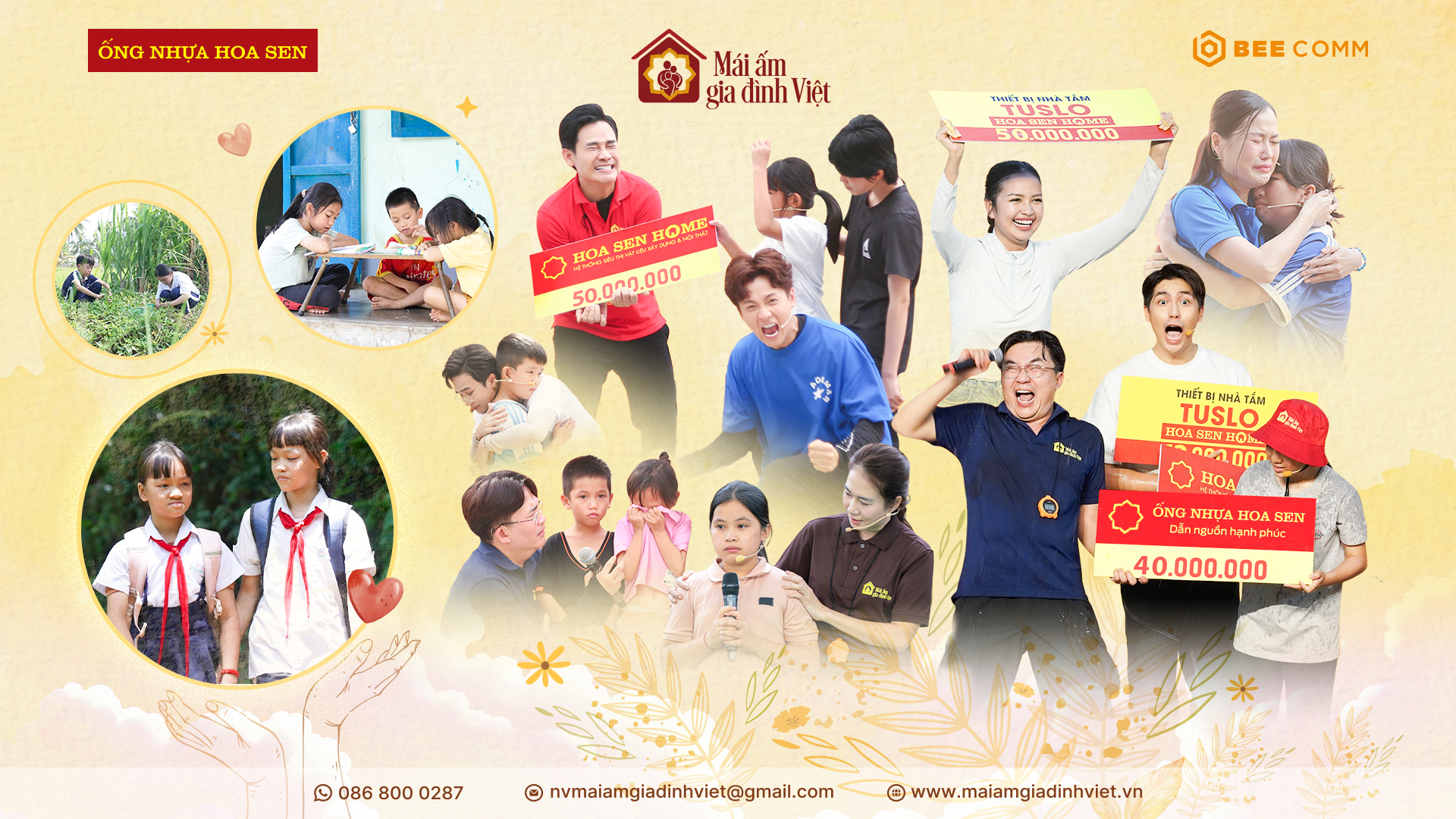 “Mái ấm gia đình Việt” – hành trình 3 năm lan tỏa yêu thương, mang hạnh phúc đến với những mảnh đời khó khăn trên khắp mọi miền đất nước.