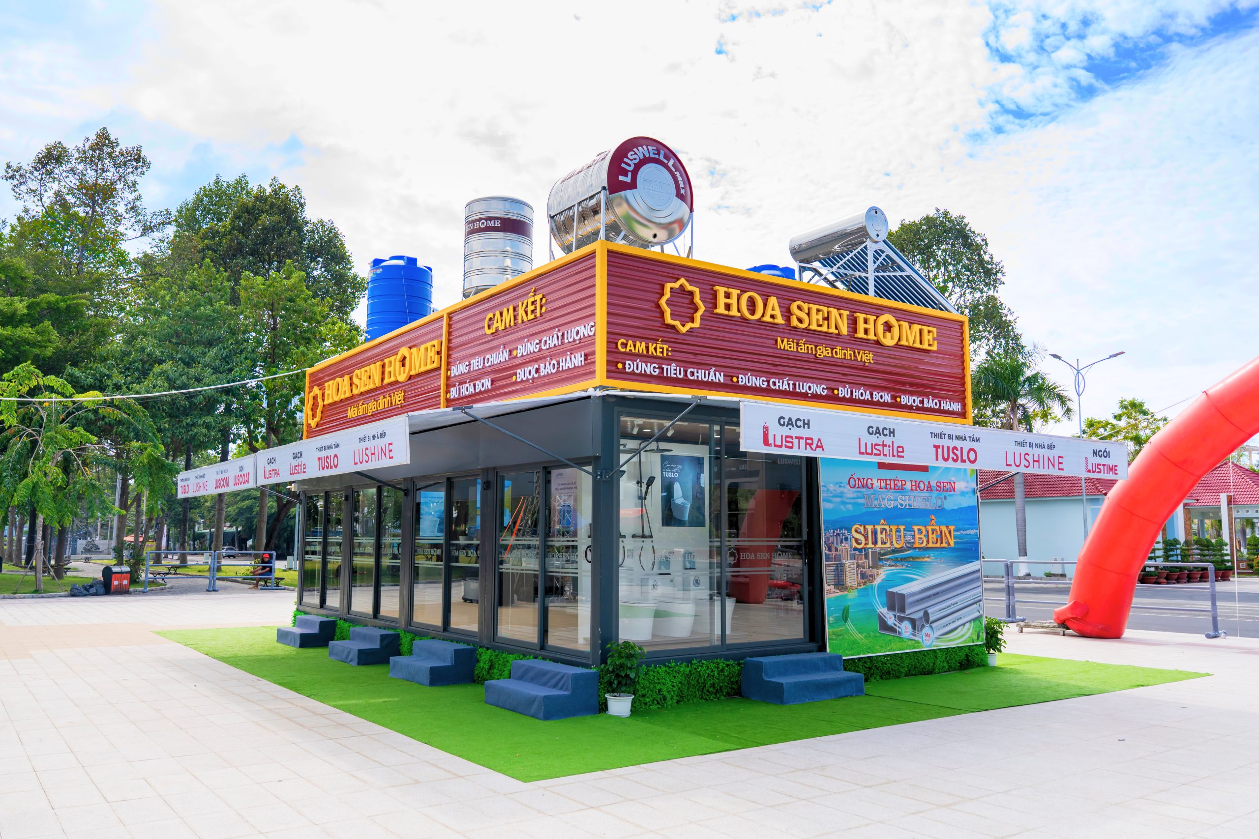 Mô hình Container Hoa Sen Home đã từng được hệ thống giới thiệu đến các đối tác, khách hàng tại nhiều tỉnh thành trên cả nước.