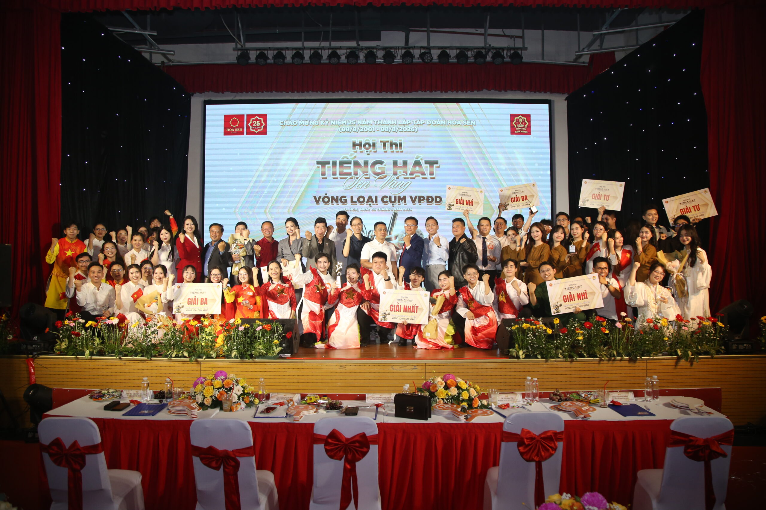 Vòng Loại Hội thi “Tiếng hát Sen Vàng 2026” cụm Văn phòng Đại diện (TP.HCM) tổ chức vào ngày 06/6/2026 đã diễn ra thành công tốt đẹp