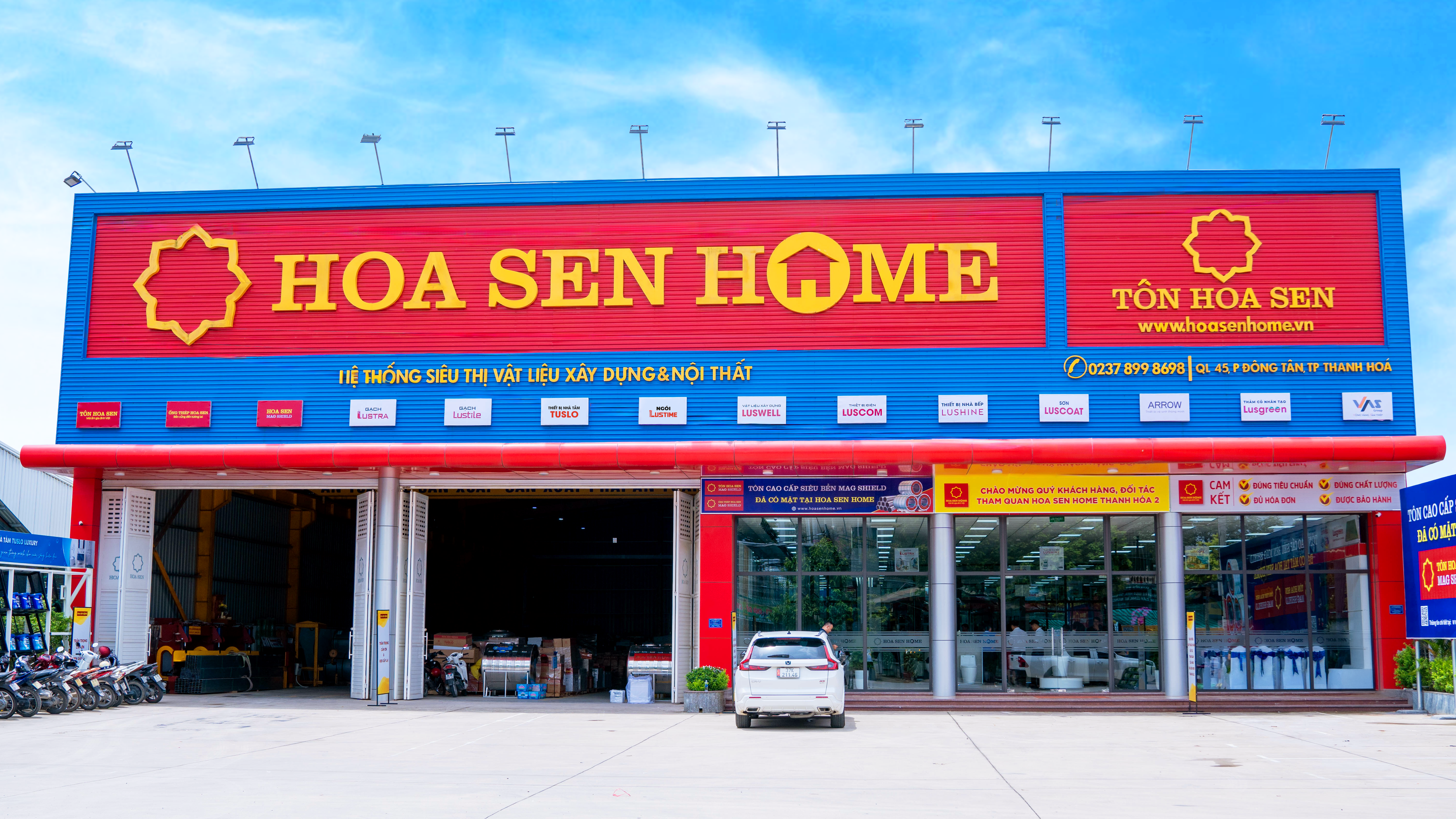Hệ thống Siêu thị Vật liệu xây dựng & Nội thất Hoa Sen Home – điểm đến cung cấp đa dạng sản phẩm cho nhu cầu xây dựng và hoàn thiện công trình. 